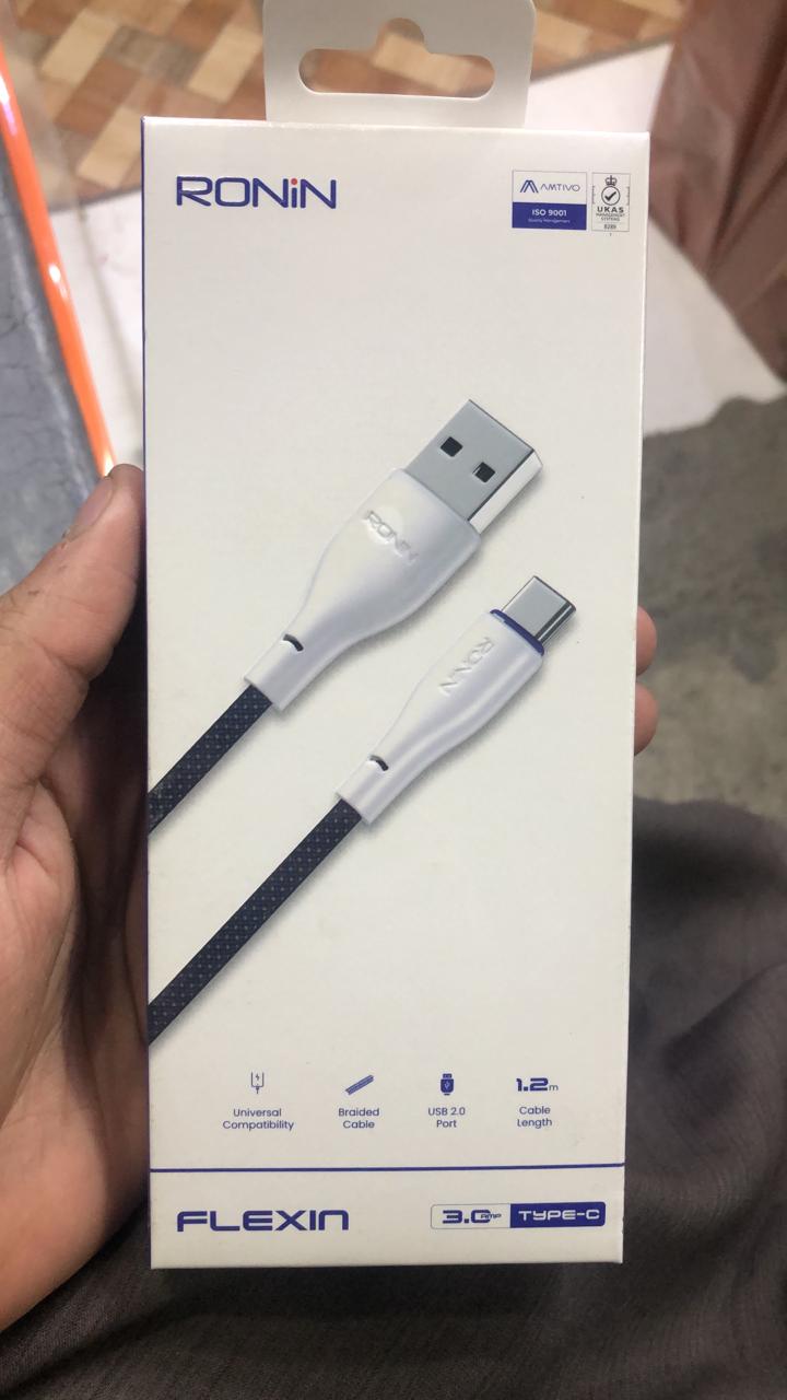 Ronin Type-C Fast Charging Cable – Durable & High-Speed