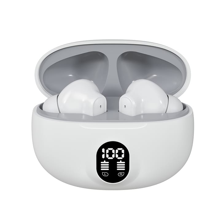 Wireless Earbuds with LED Display & Fast Charging