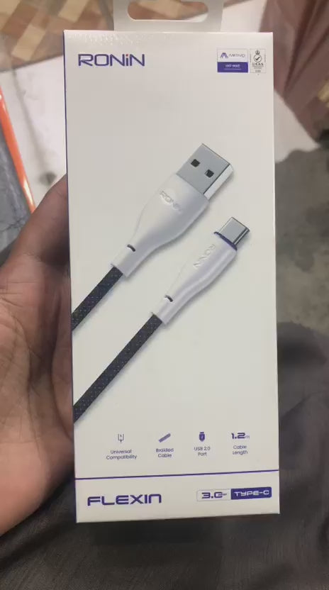 Ronin Type-C Fast Charging Cable – Durable & High-Speed